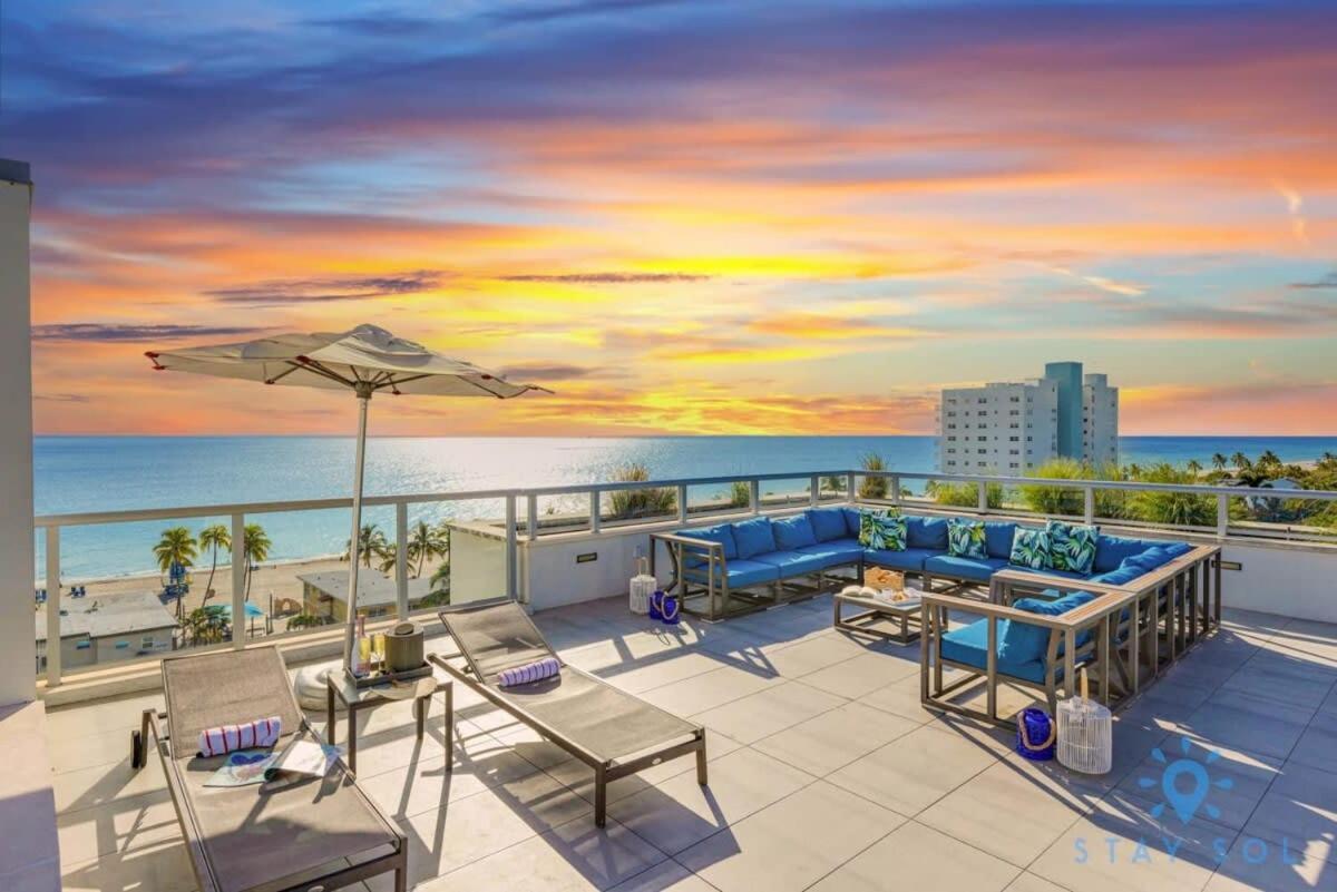 Near Beach - Rooftop Pool - Hot Tub - Broad-Walk 할리우드 외부 사진