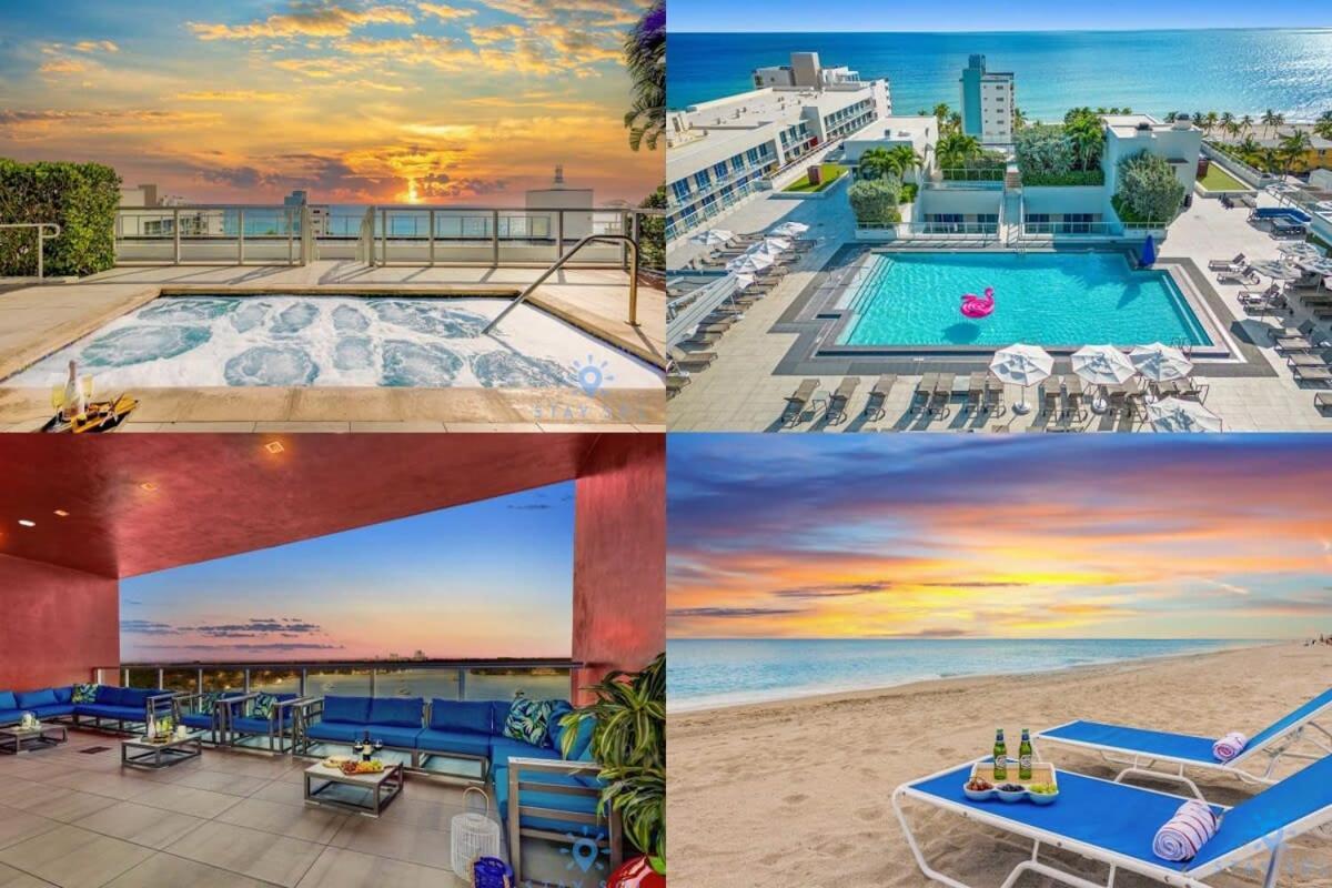 Near Beach - Rooftop Pool - Hot Tub - Broad-Walk 할리우드 외부 사진